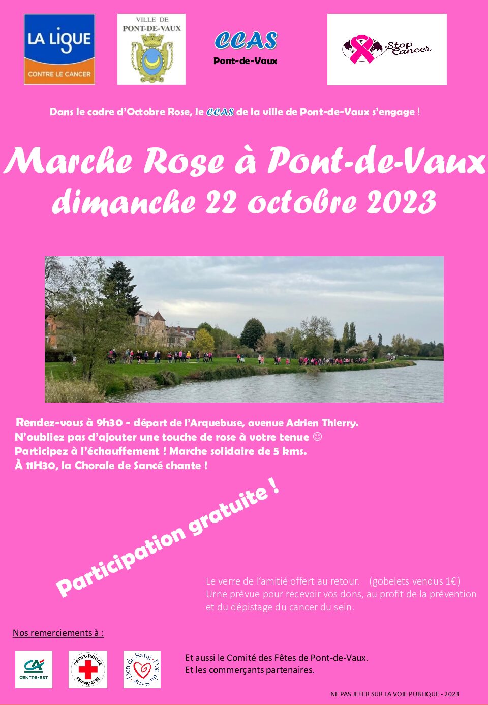 Marche rose