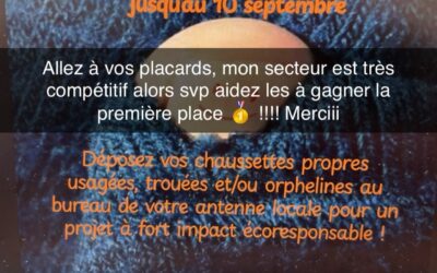 Opération Collecte de chaussettes