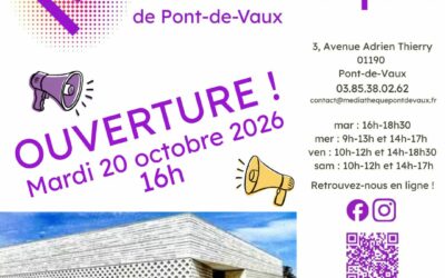 Ouverture de la Médiathèque